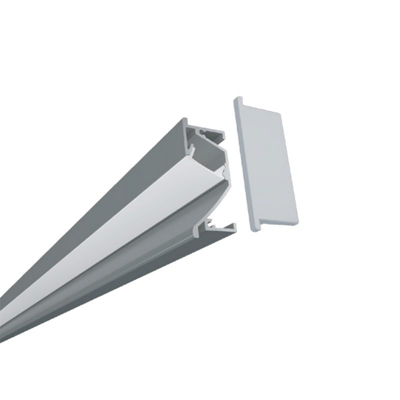 Recessed LED Strip Light Diffuser With 11.5mm Inner Width Recessed LED Strip Light Diffuser With 11.5mm Inner Width